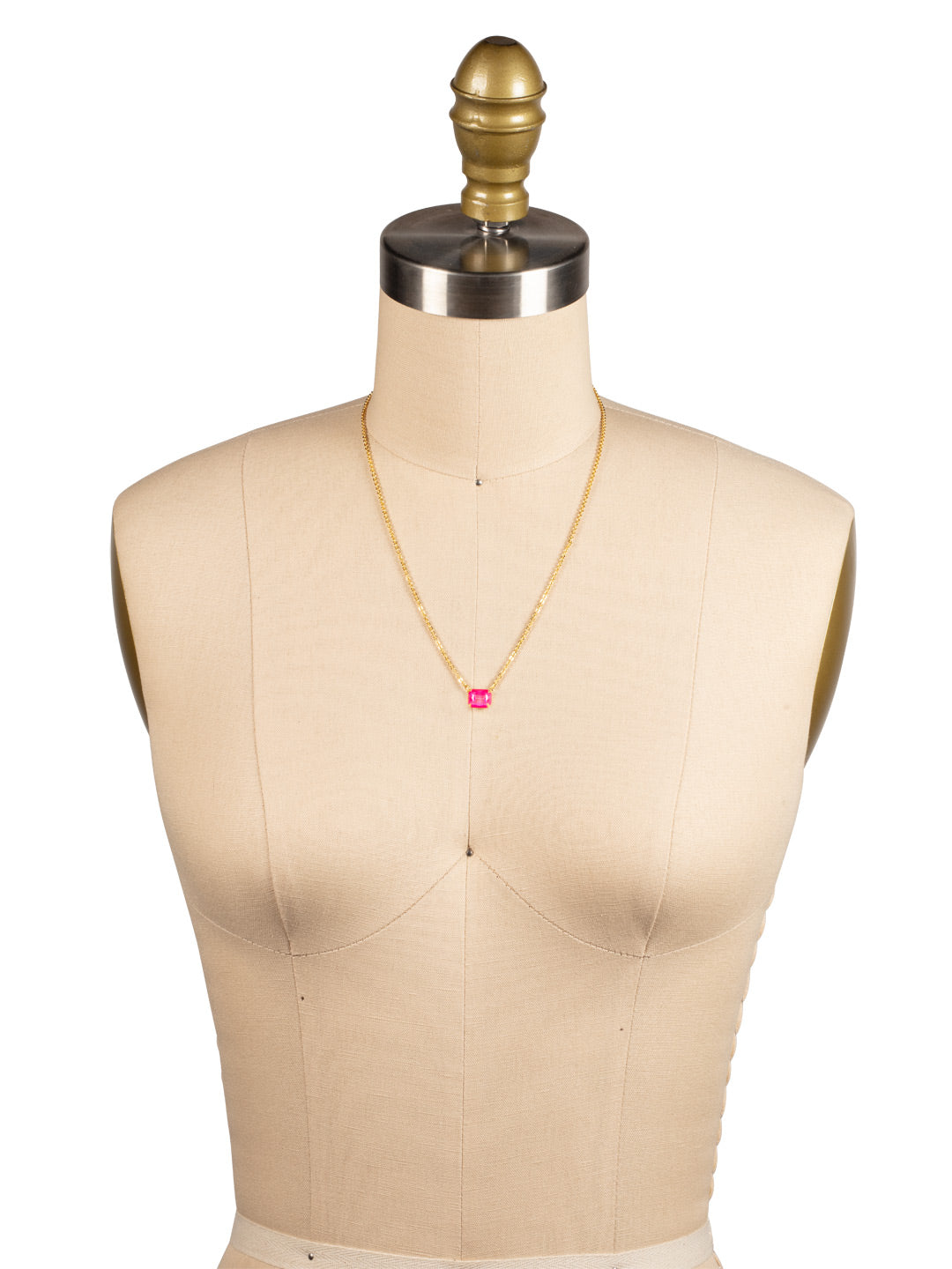 Octavia Single Crystal Pendant Necklace - NFM30BGETP