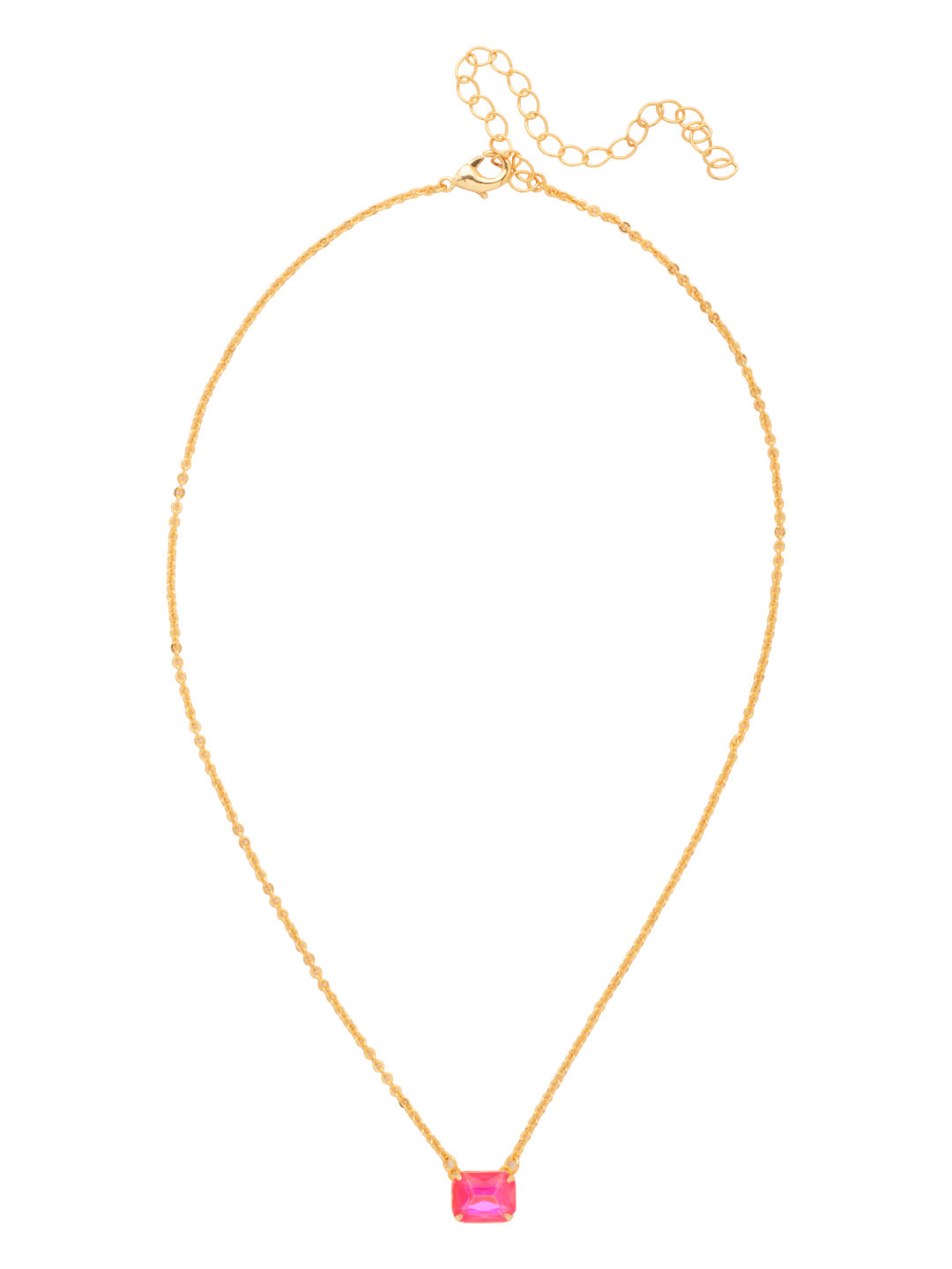 Octavia Single Crystal Pendant Necklace - NFM30BGETP