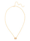 Octavia Single Crystal Pendant Necklace