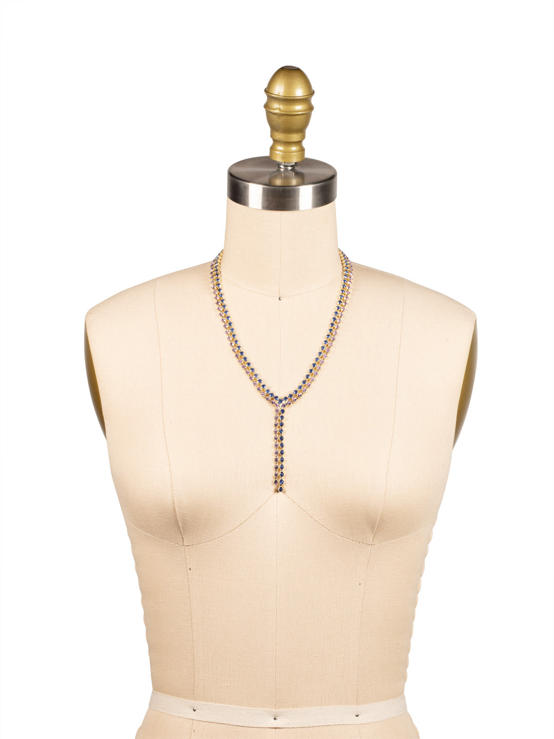 Kaylyn Lariat Tennis Necklace - NFS30BGBRC