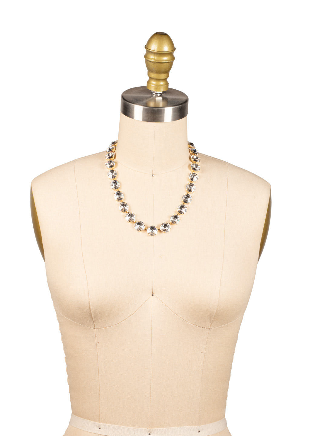 Nadine Tennis Necklace - NFU3BGCRY