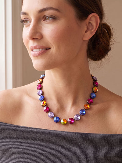 Nadine Tennis Necklace - NFU3GMNNI