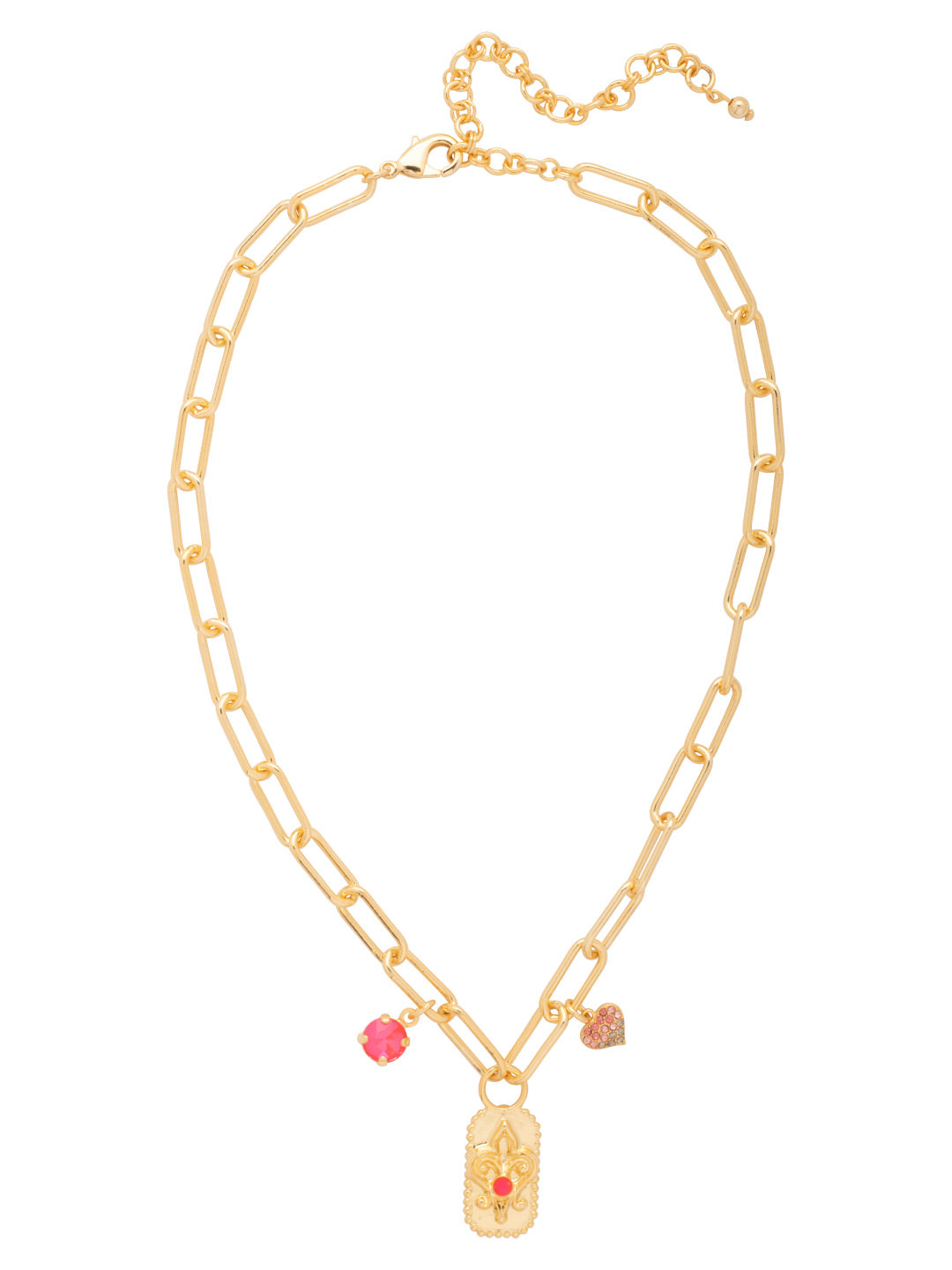 Lys Pendant Necklace - NFV3BGBFL - <p>From Sorrelli's Big Flirt collection in our Bright Gold-tone finish.</p>