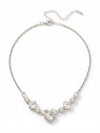 Izzy Crystal Chain Tennis Necklace