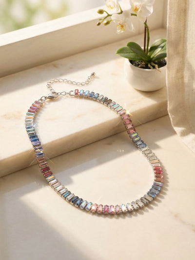 Bianca Choker Tennis Necklace - NFY55PDPBZ