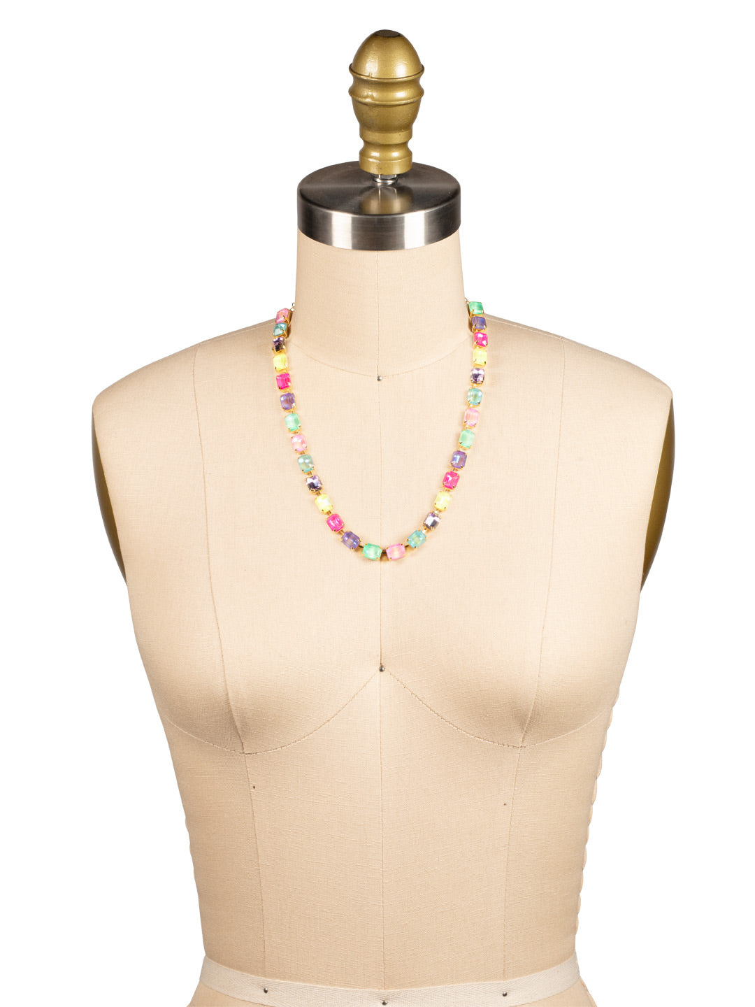 Octavia Repeating Tennis Necklace - NFY7BGCCA