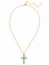 Clarissa Cross Pendant Necklace