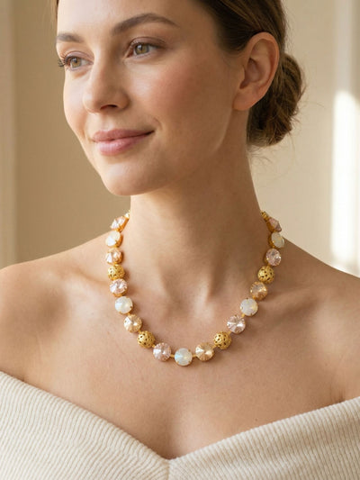 Clementine Tennis Necklace - NFZ18BGGGO
