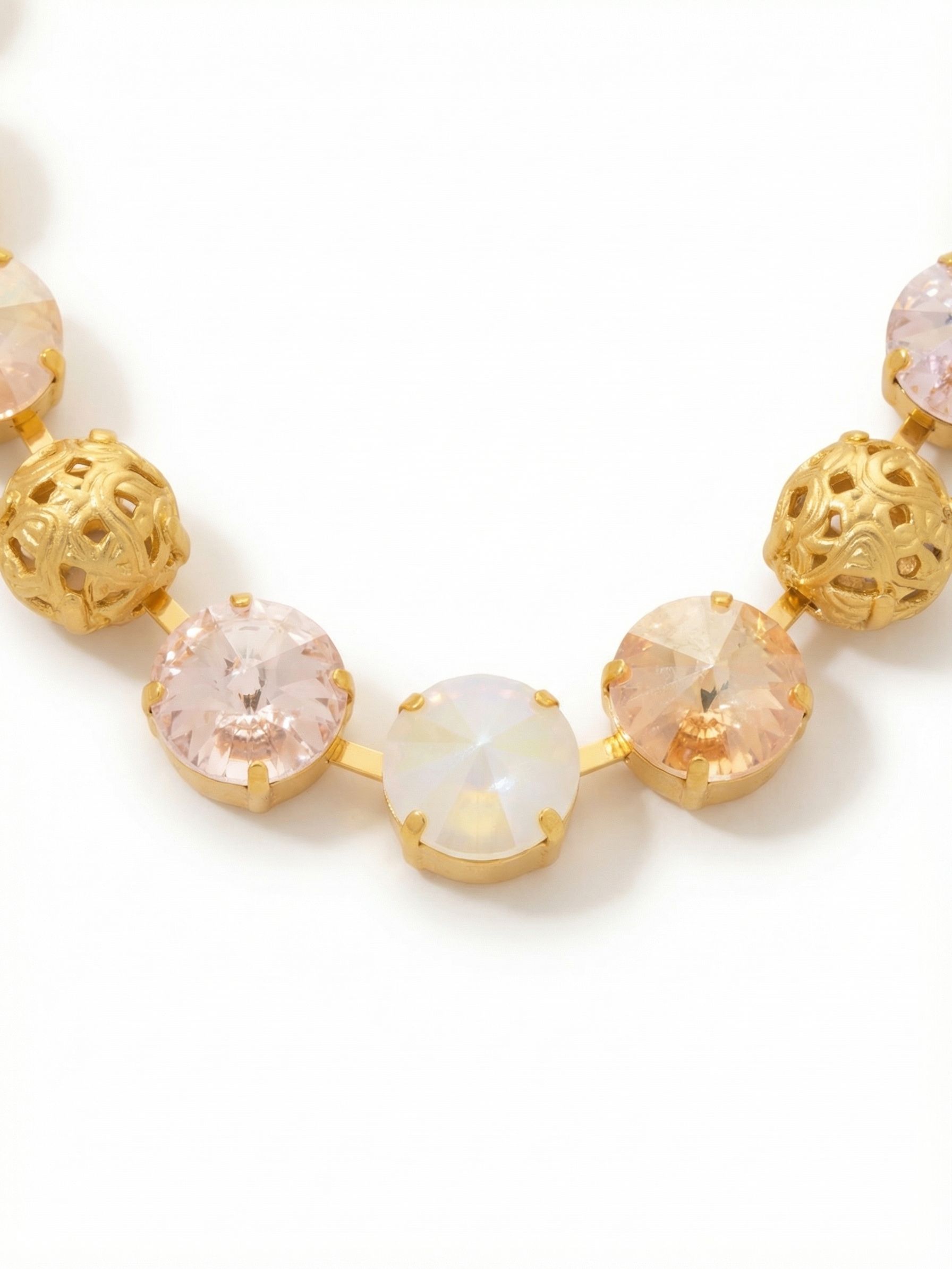 Clementine Tennis Necklace - NFZ18BGGGO