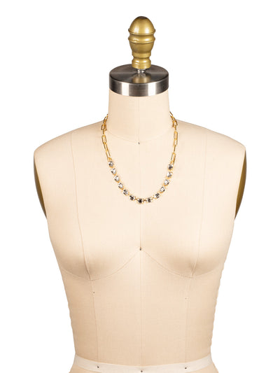 Octavia Paperclip Tennis Necklace - NFZ3BGCRY