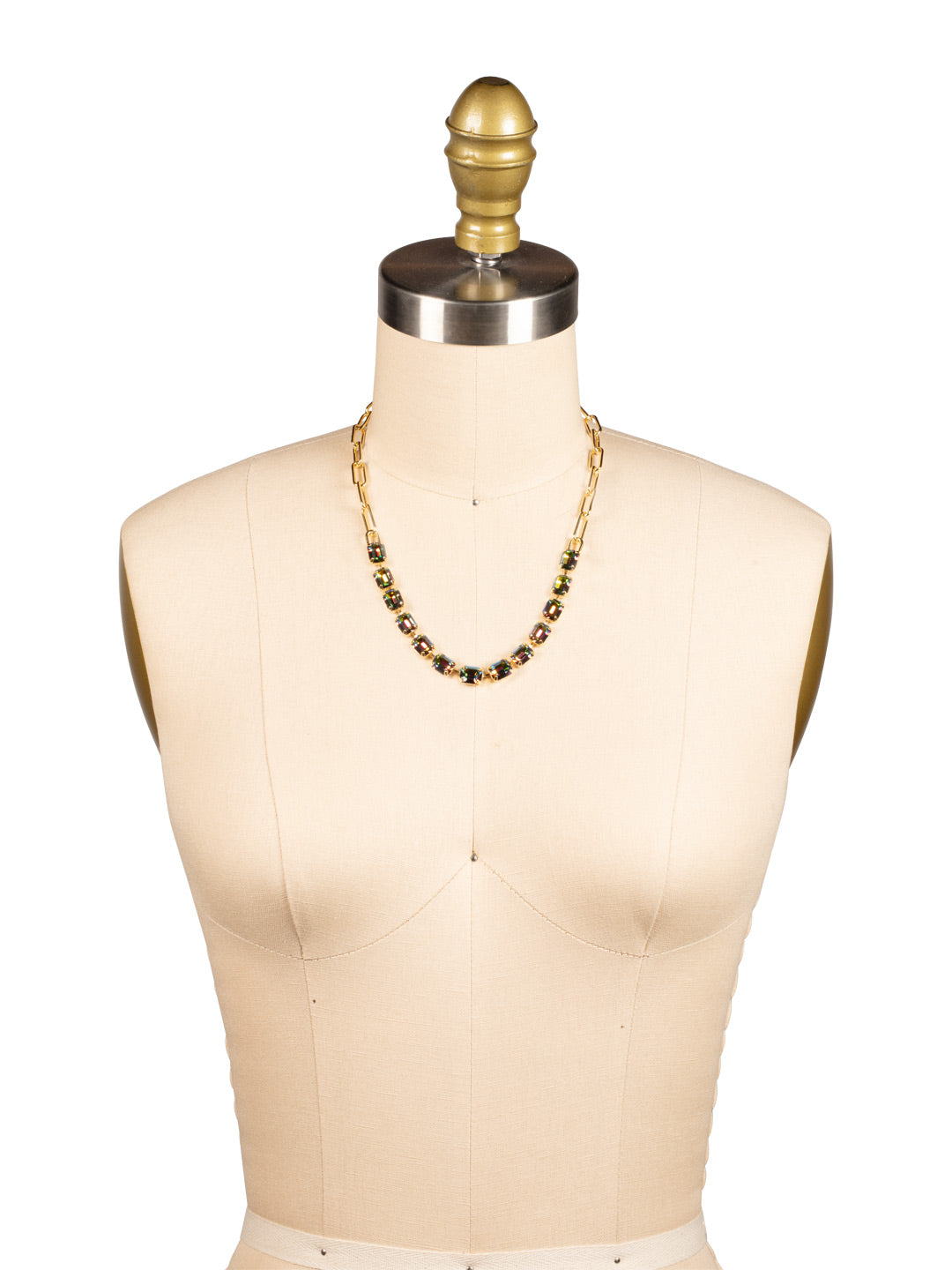 Octavia Paperclip Tennis Necklace - NFZ3BGVO