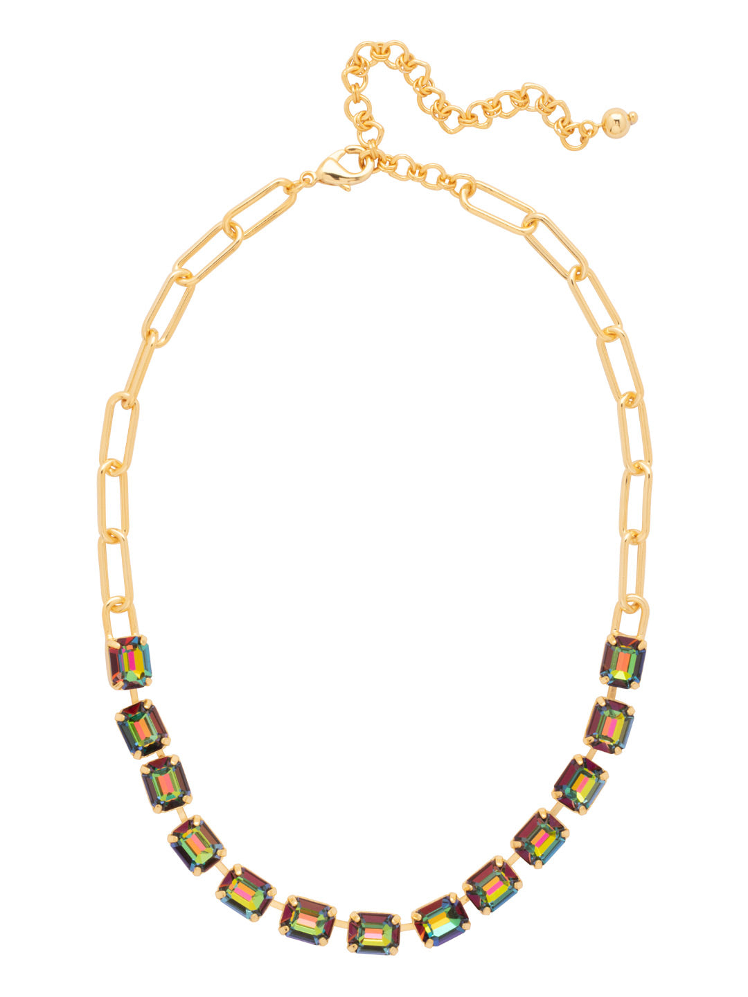 Product Image: Octavia Paperclip Tennis Necklace