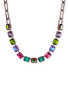 Octavia Paperclip Tennis Necklace