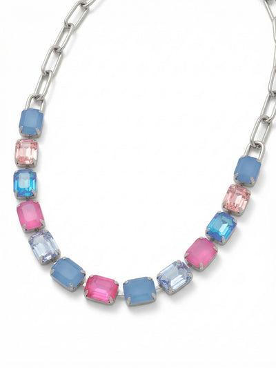 Octavia Paperclip Tennis Necklace - NFZ3PDPBZ