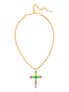 Christina Cross Pendant Necklace