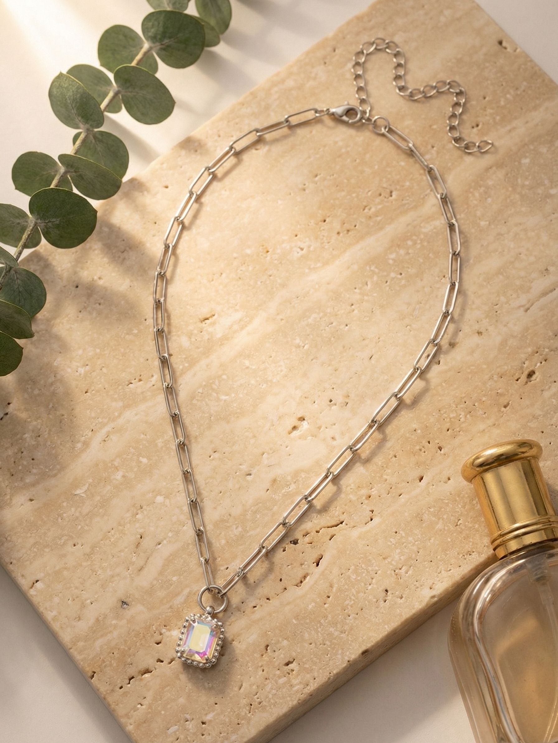 Octavia Scalloped Pendant Necklace - NGA1PDCAB