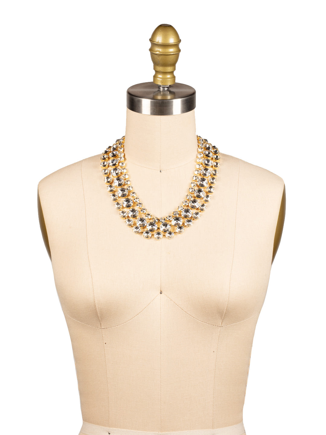 Penelope Layered Statement Necklace - NGB4BGCRY
