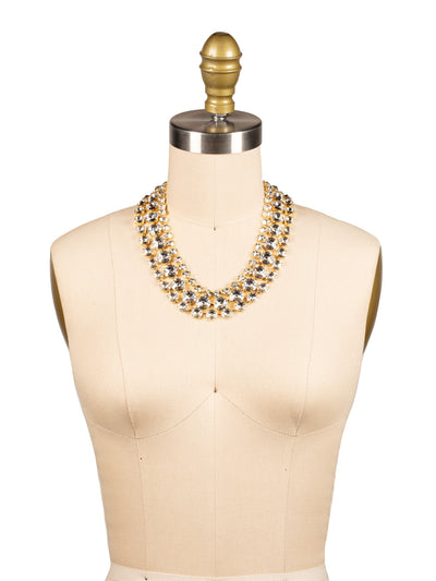 Penelope Layered Statement Necklace - NGB4BGCRY