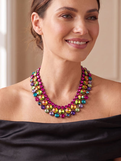 Penelope Layered Statement Necklace - NGB4GMNNI