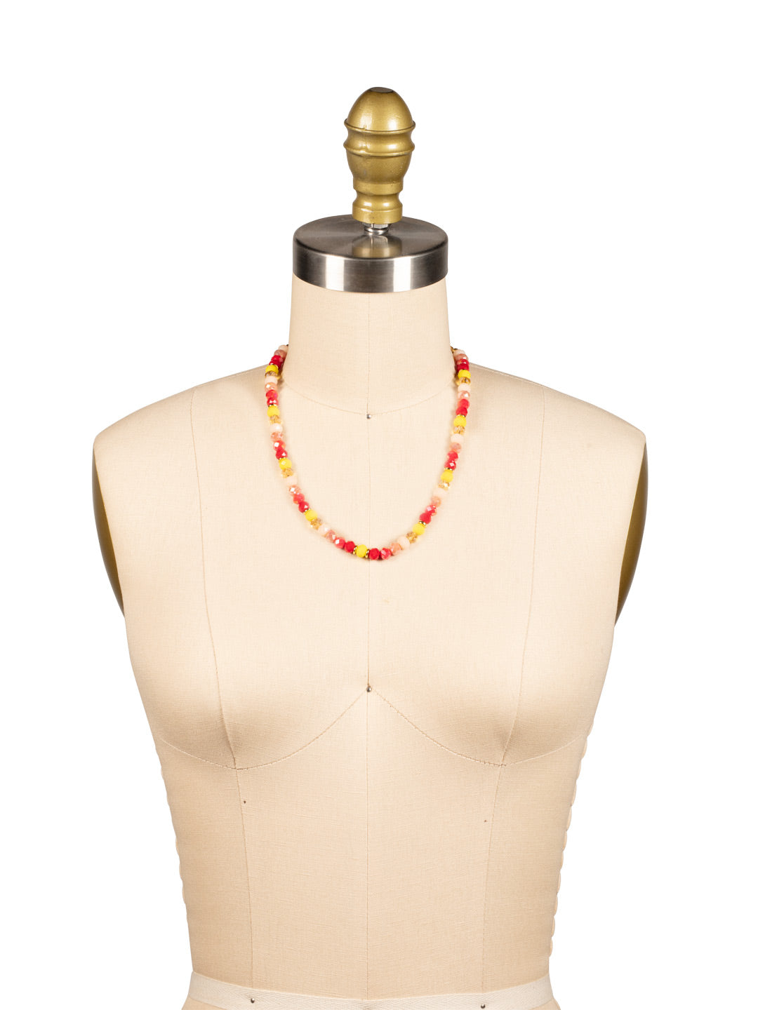 Kaya Beaded Tennis Necklace - NGE11BGMOR