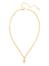 Carly Cross Pendant Necklace