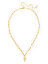 Carly Cross Pendant Necklace