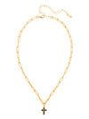 Carly Cross Pendant Necklace