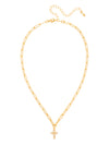 Carly Cross Pendant Necklace