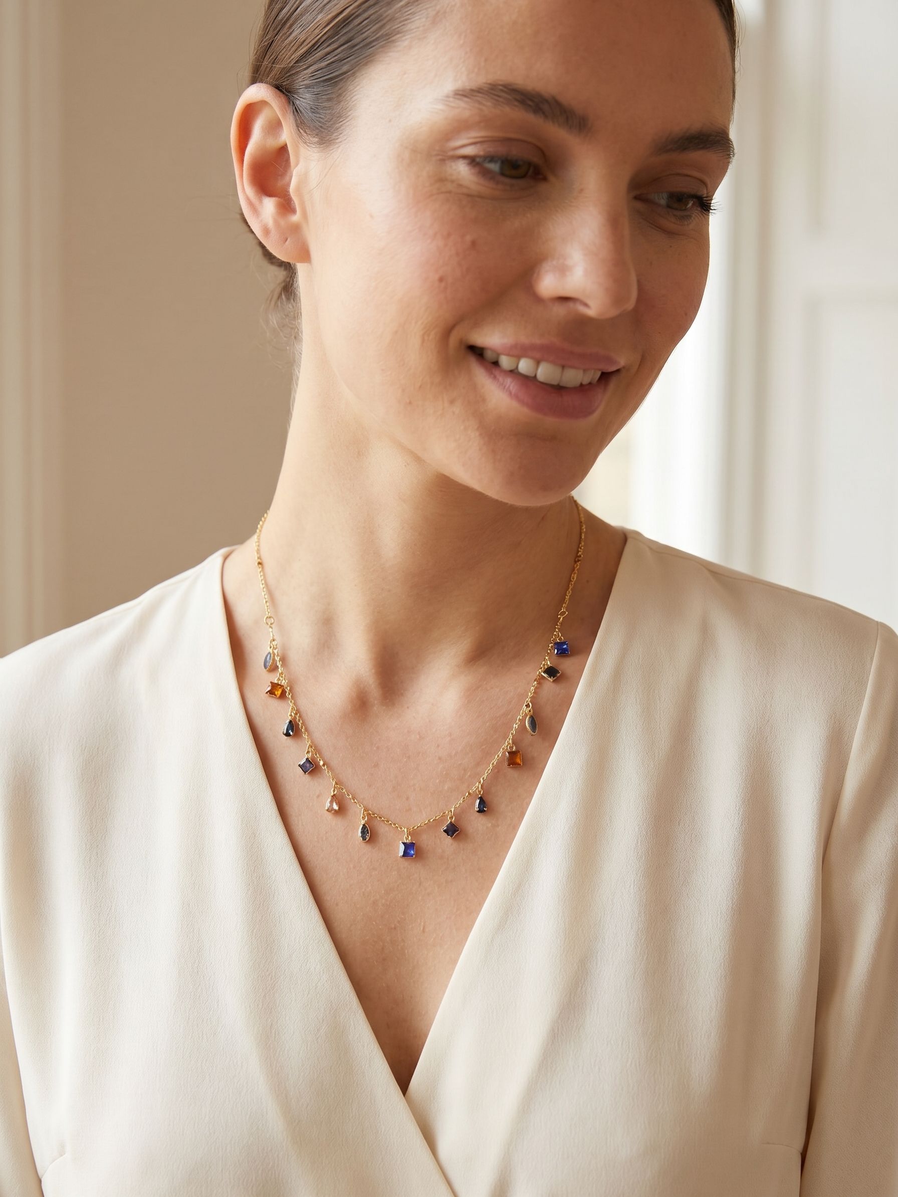 Indie Tennis Necklace - NGI3BGDNM