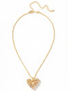 Crystal Heart Pendant Necklace