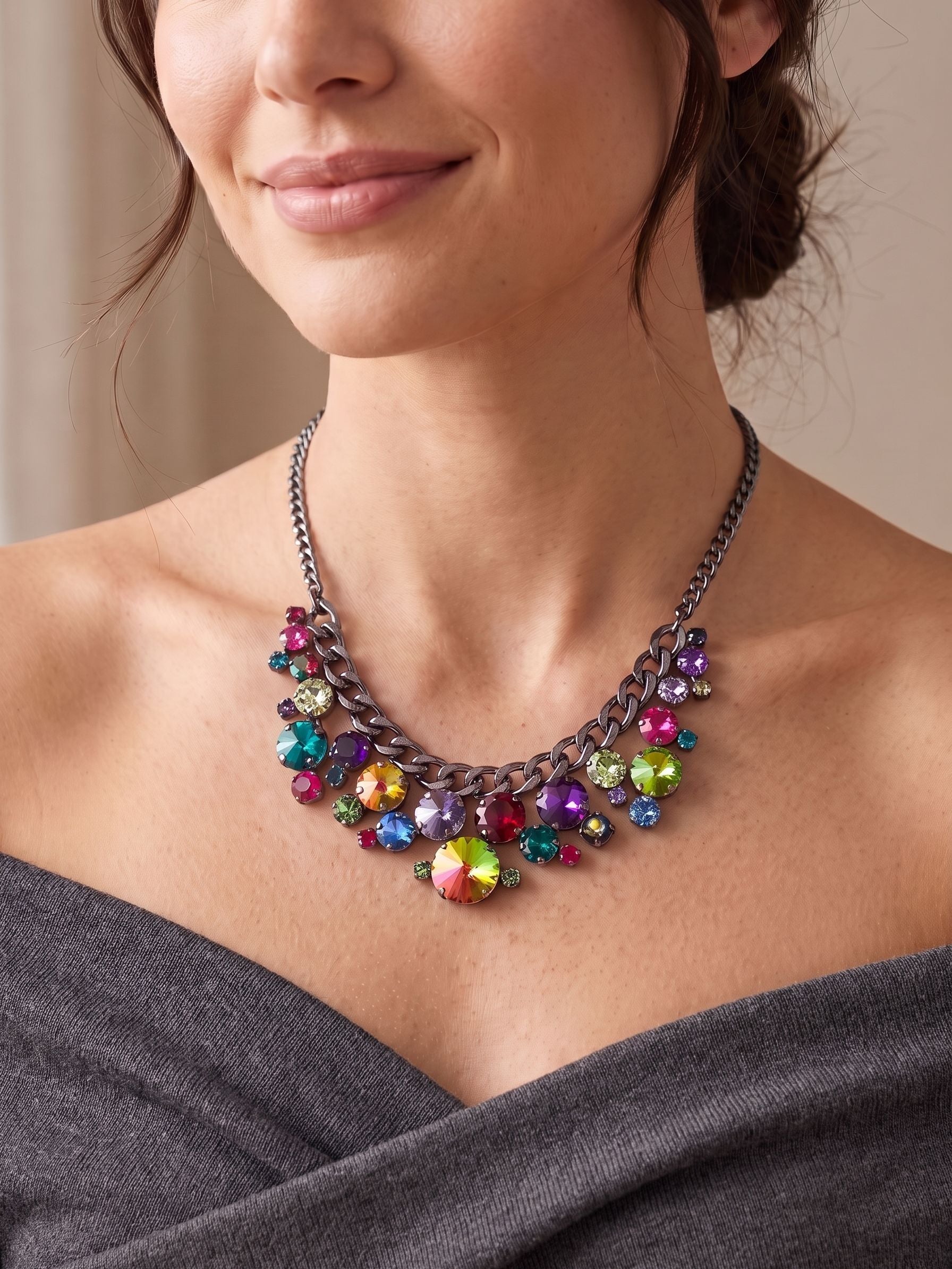 Poppy Statement Necklace - NGL1GMNNI