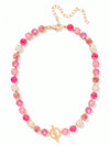 Matilda Toggle Tennis Necklace