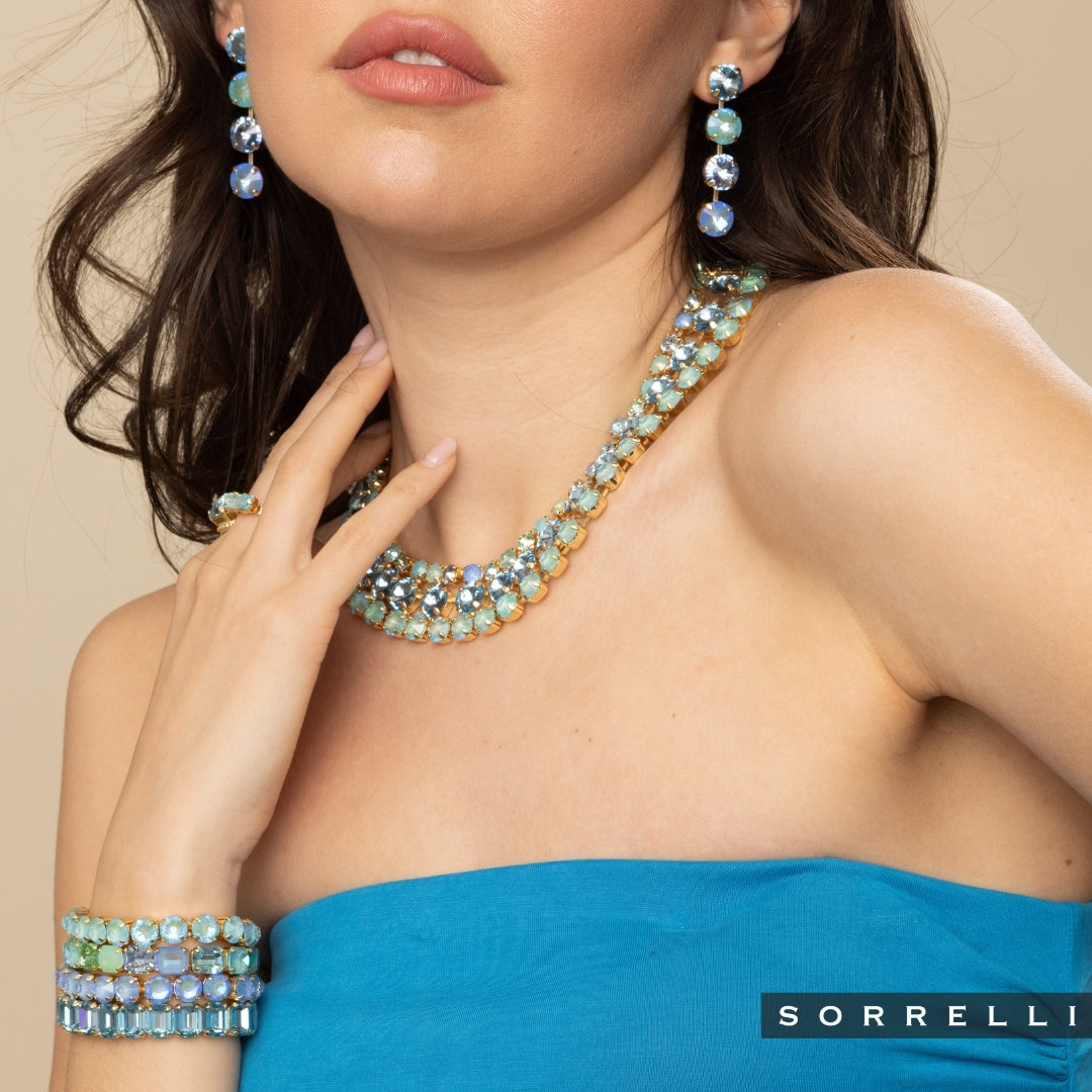 Sloane Layered Statement Necklace - NFL60BGOC