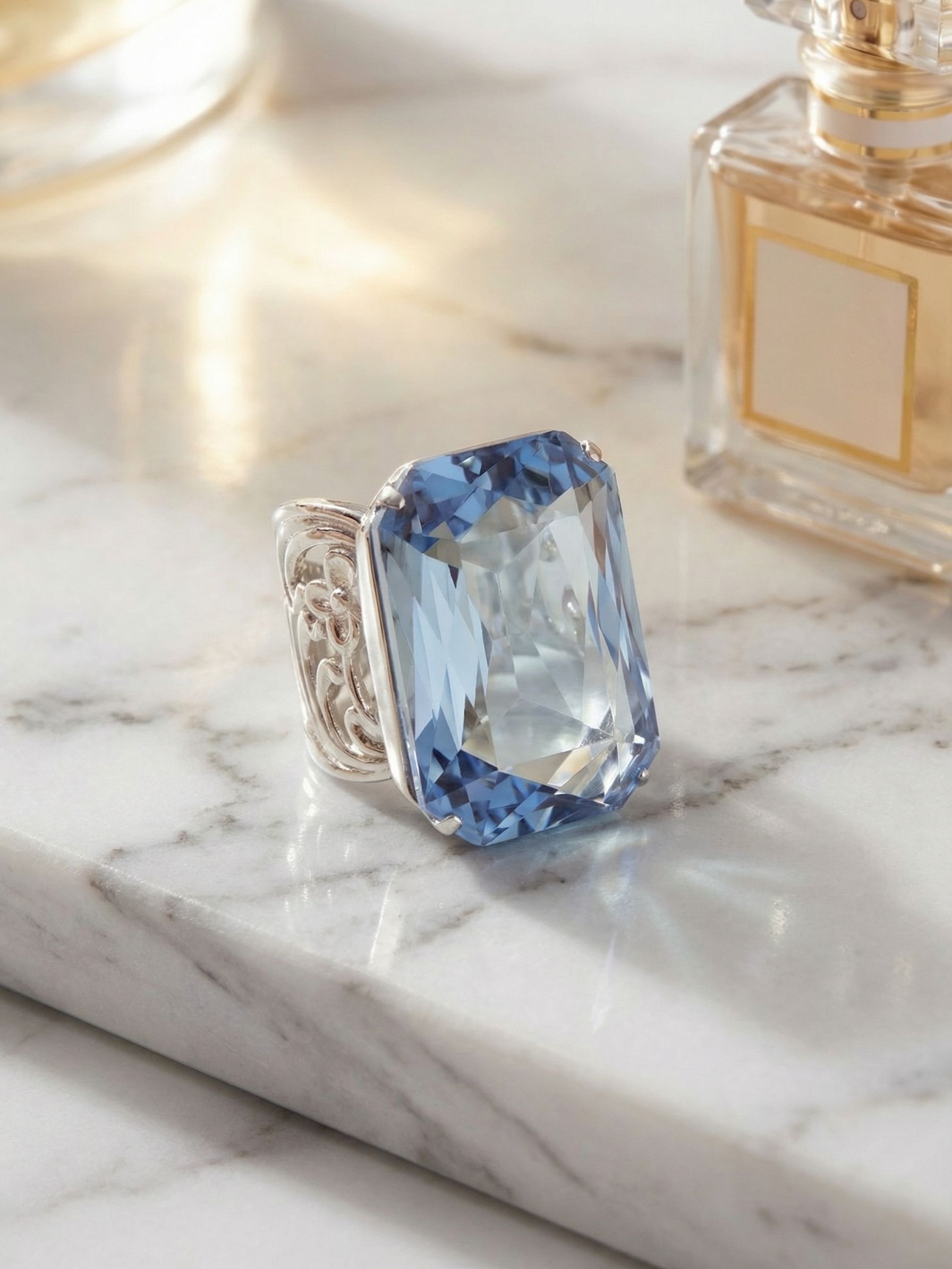 Viretta Adjustable Cocktail Ring - RBT67PDLTS