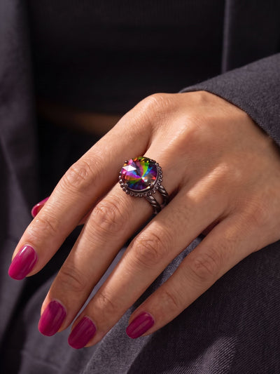 Noor Adjustable Cocktail Ring - RFZ44GMVO