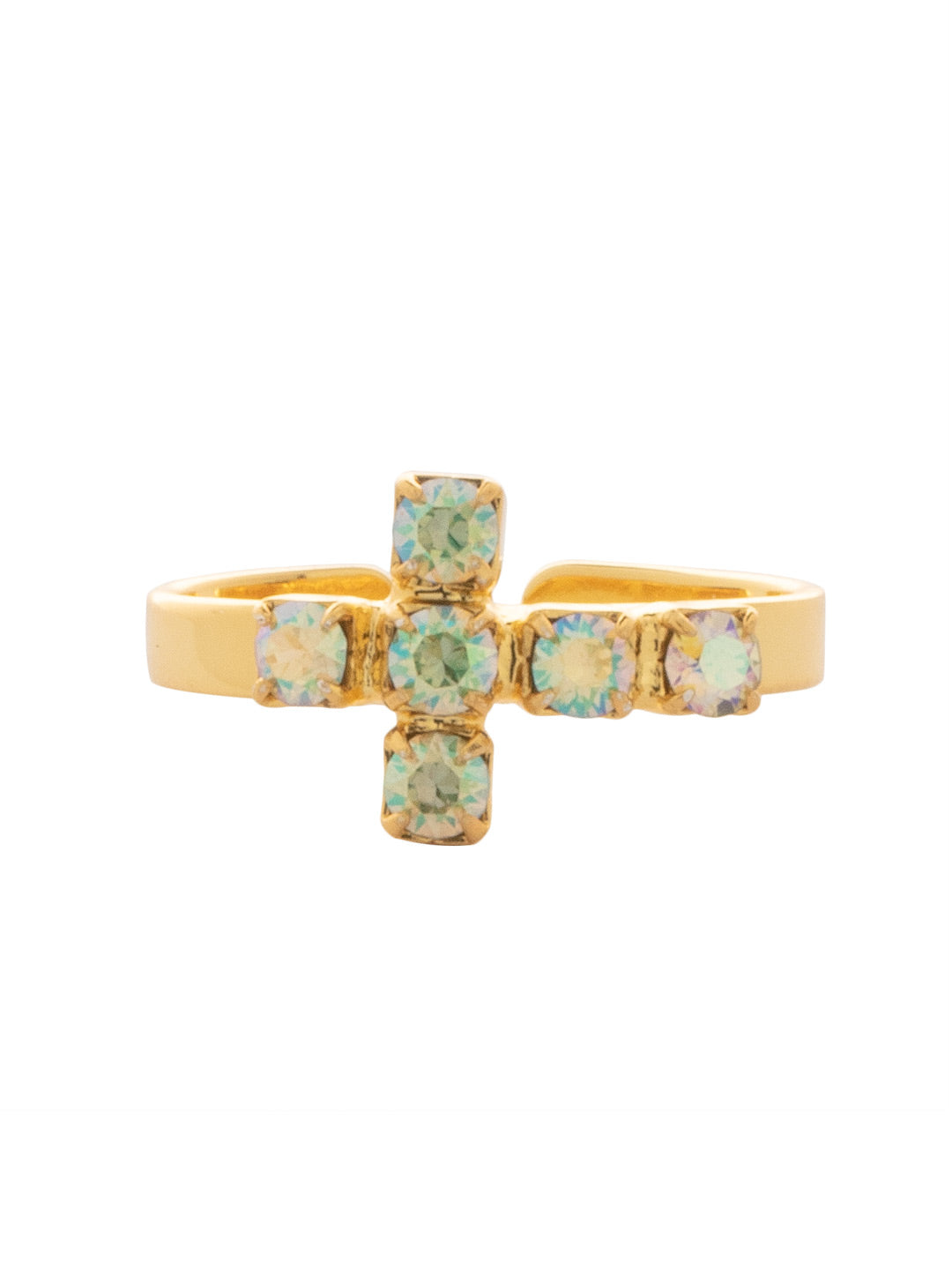 Carly Cross Band Ring - RGE1BGJA