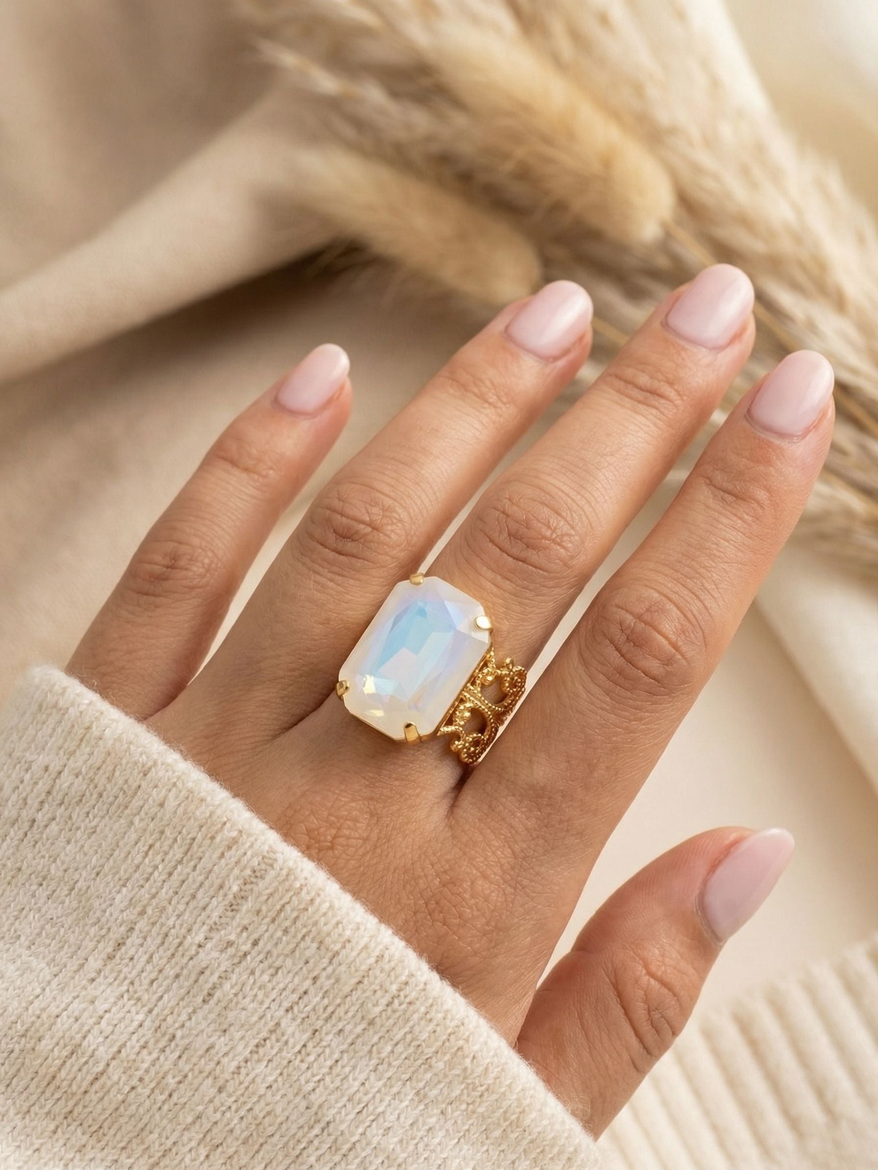 Brynn Cocktail Ring - RGK2BGUWAB