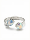 Bubbles Open Band Ring
