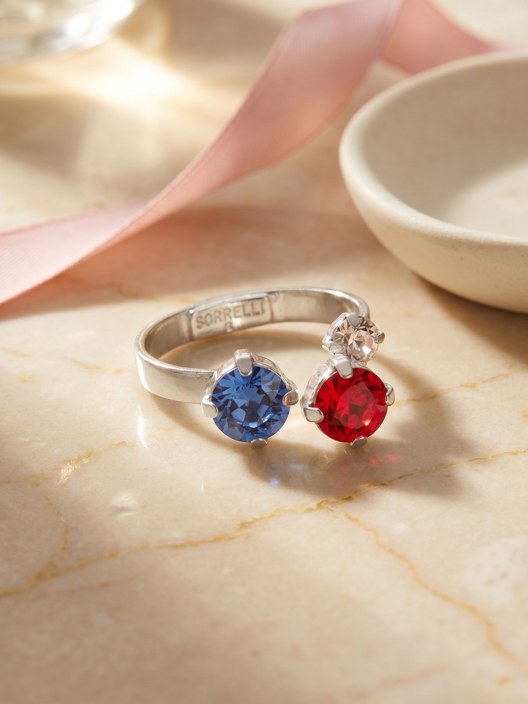 Bubbles Open Band Ring - RGK3PDUSA