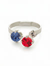 Bubbles Open Band Ring