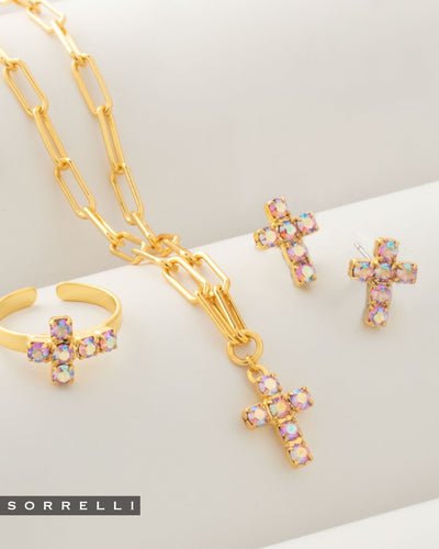 Carly Cross Pendant Necklace - NGE2BGLRA