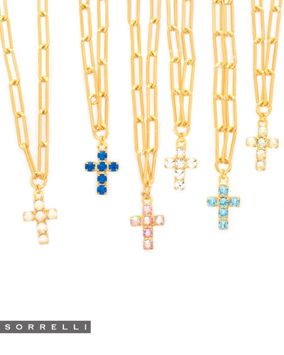 Carly Cross Pendant Necklace - NGE2BGJA