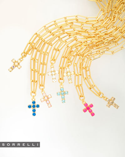 Carly Cross Pendant Necklace - NGE2BGLRA