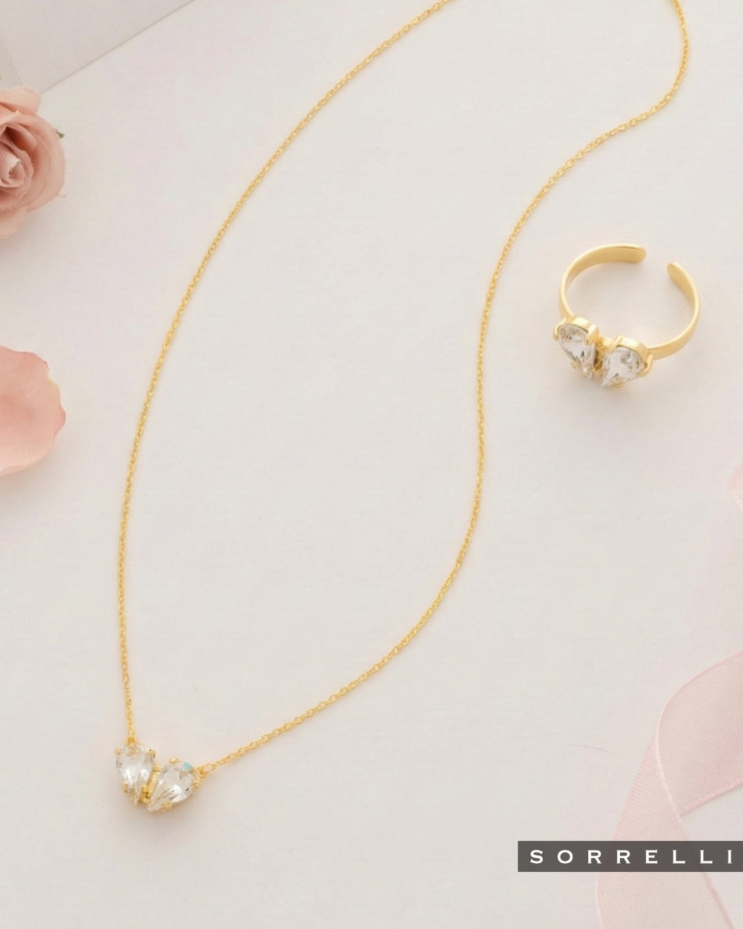 Marlowe Pendant Necklace - NEM11BGCRY