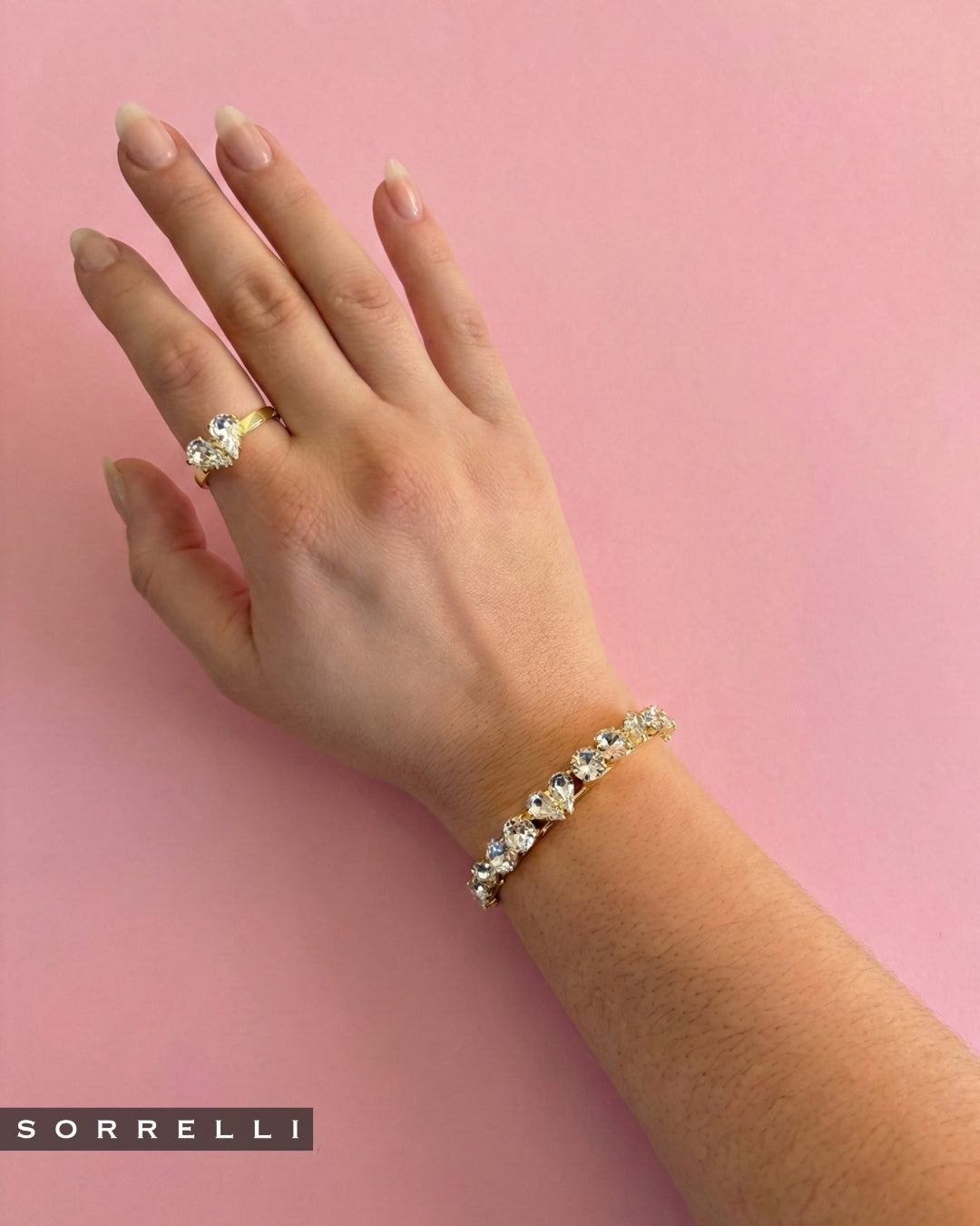 Beloved Adjustable Cuff Bracelet - BGF3BGCRY