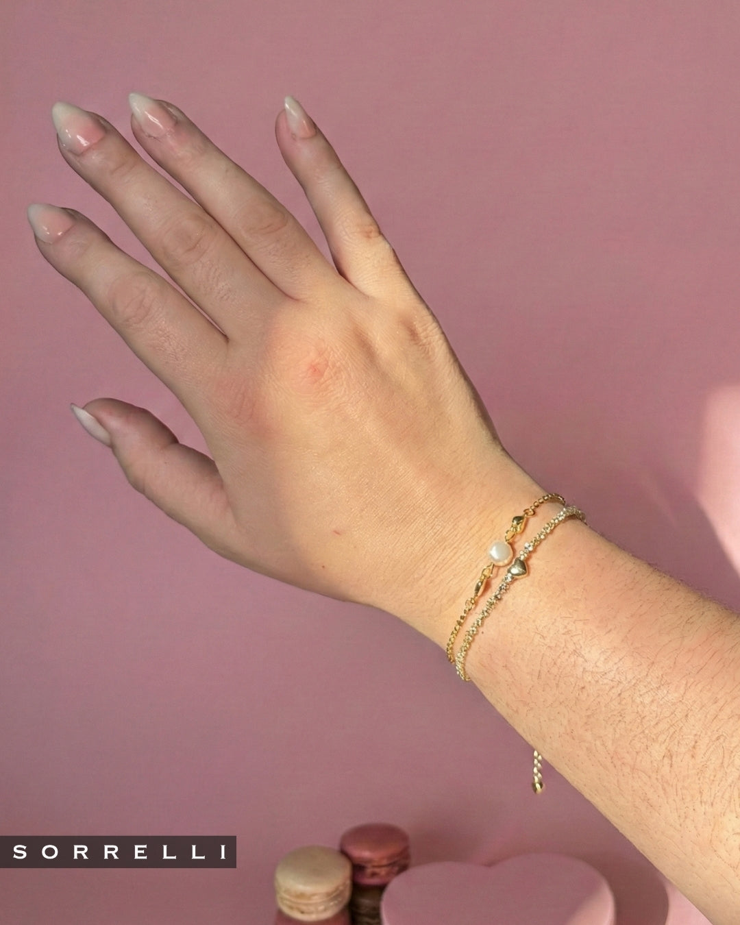 Mini Marnie Heart Tennis Bracelet - BGF5BGCRY