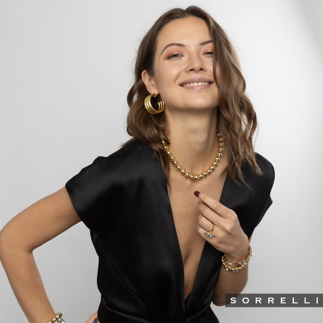 Chunky Zola Tennis Necklace - 4NFS90BGMTL