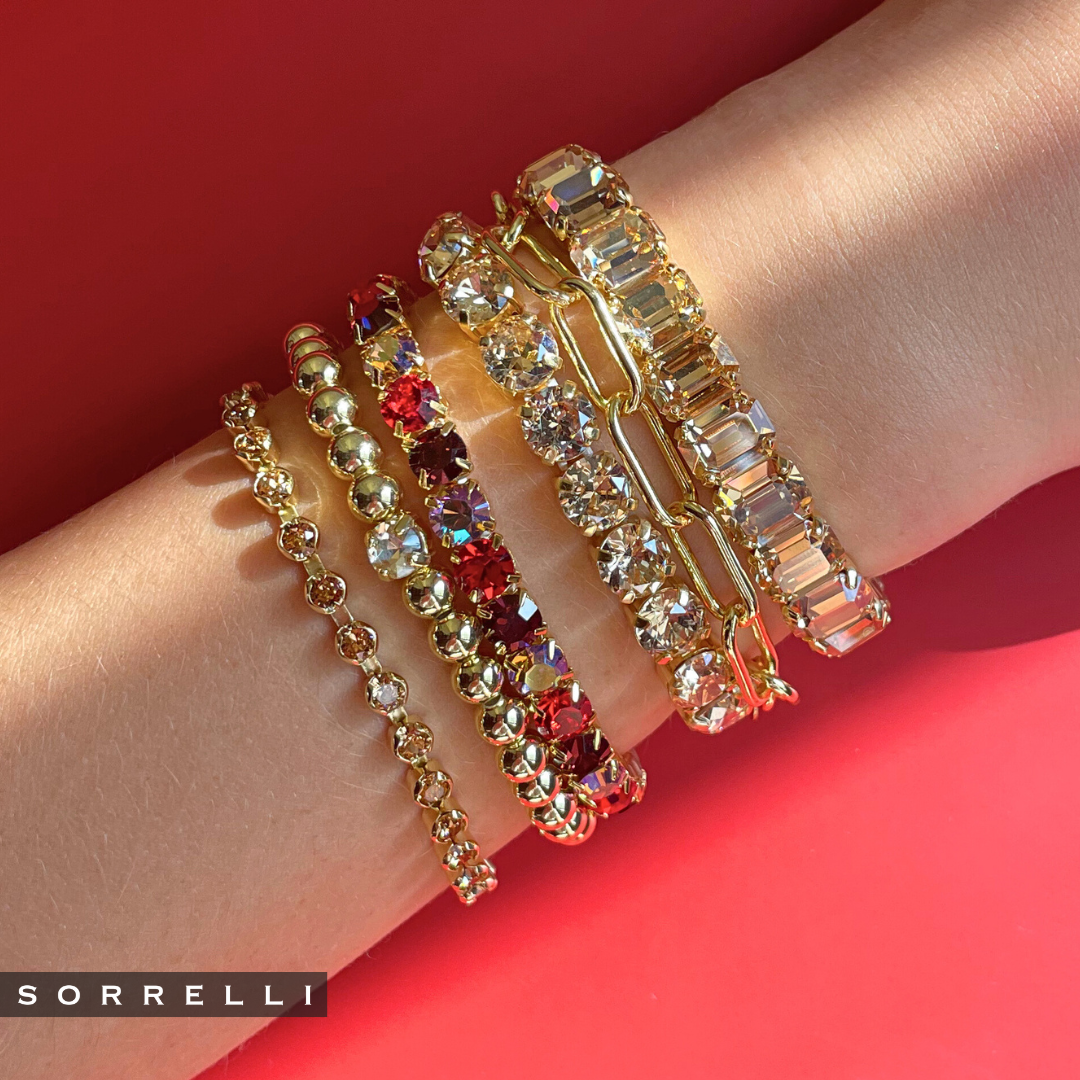 7 inch Sienna Stretch Bracelet - BFD50BGDCH