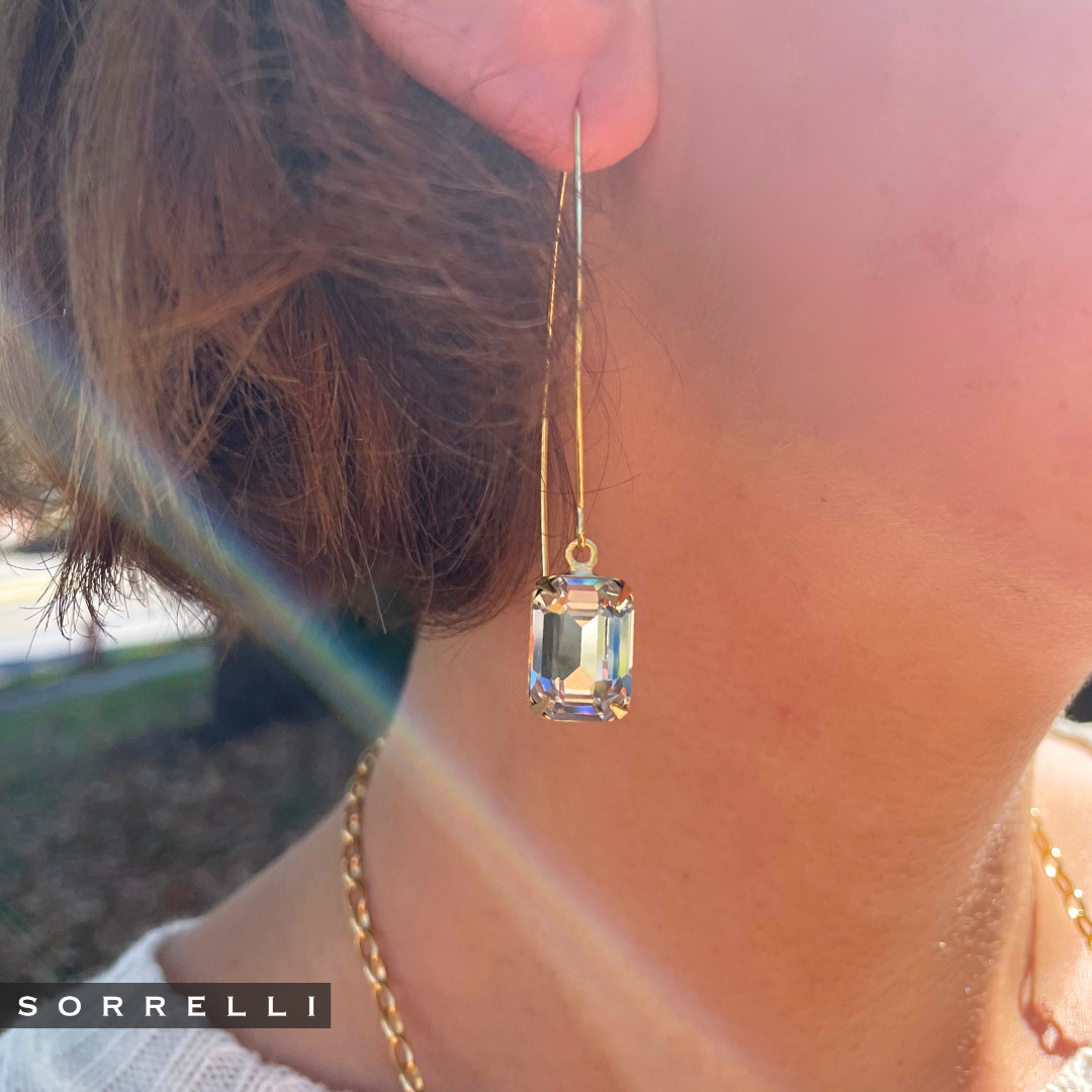 Bobbi Threader Dangle Earrings - EFK40BGCRY