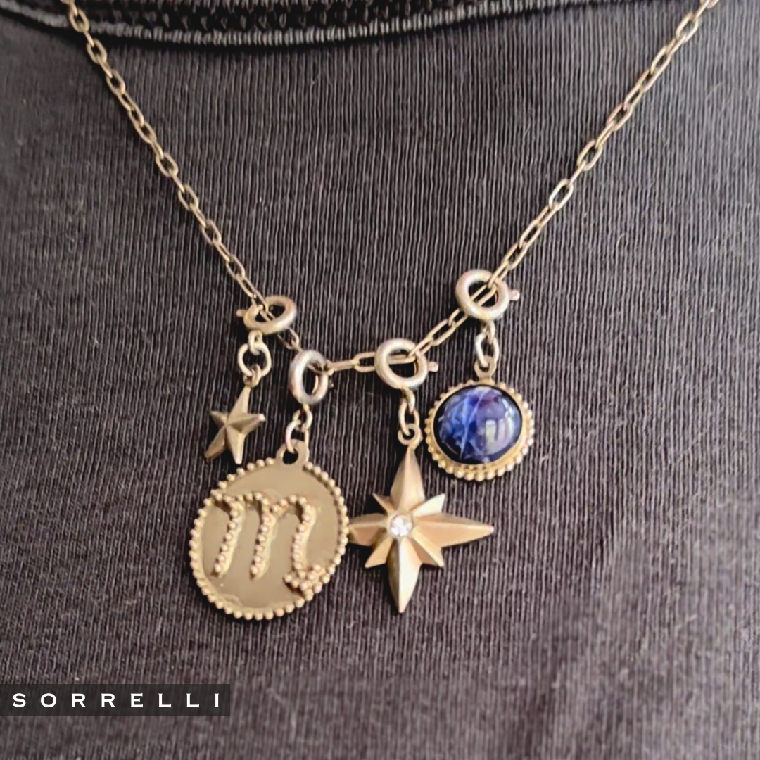 Scorpio Pendant Necklace - 4NEU81ASIND